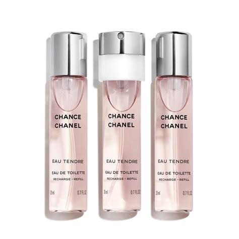 chanel navulling|CHANCE EAU TENDRE 1.7 fl. oz. Eau de Toilette Twist and .